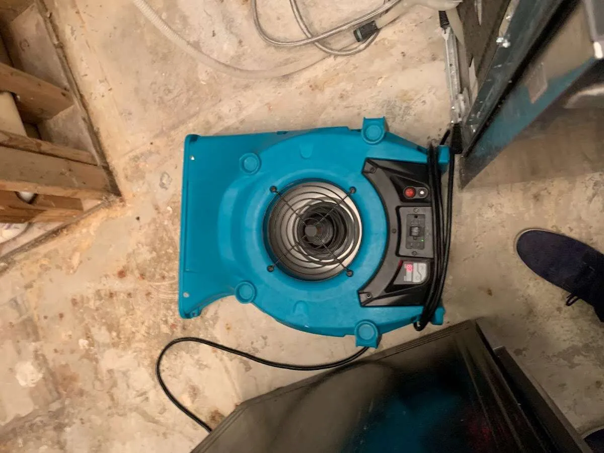 Air mover drying equipment for Mold Remediation & Removal in Bar Harbor